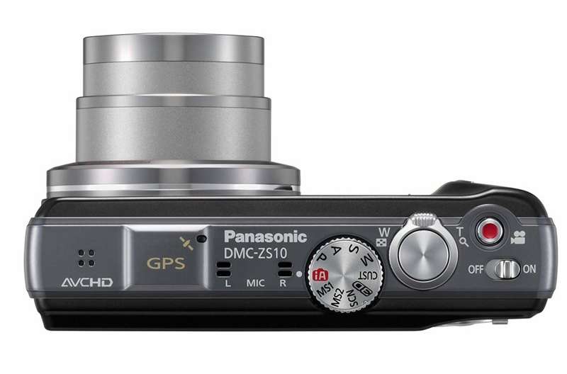 Panasonic Lumix DMC-ZS10 ( LEICA )14.1 MP Digital Camera 16x Wide Angle Optical IS Zoom Built-In GPS