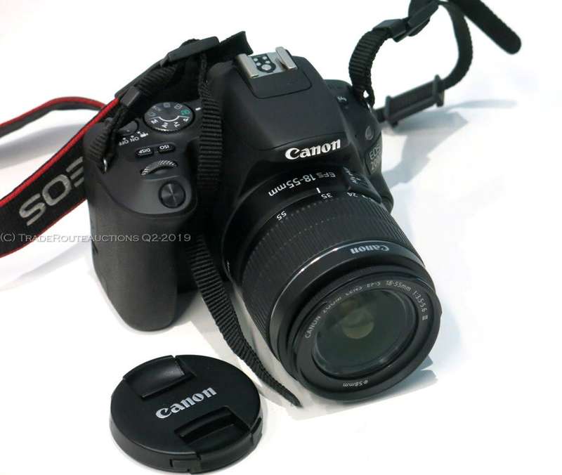 Canon EOS 200D DSLR Camera - 24.2MP - DIGIC 7 - with Canon 18-55 III Lens kit