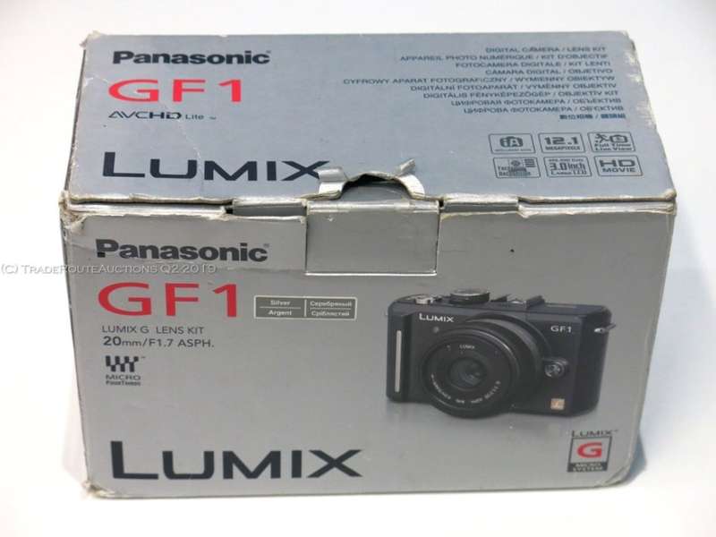 Boxed - Panasonic DMC-GF1 Digital Camera with LUMIX G 20mm Lens Kit