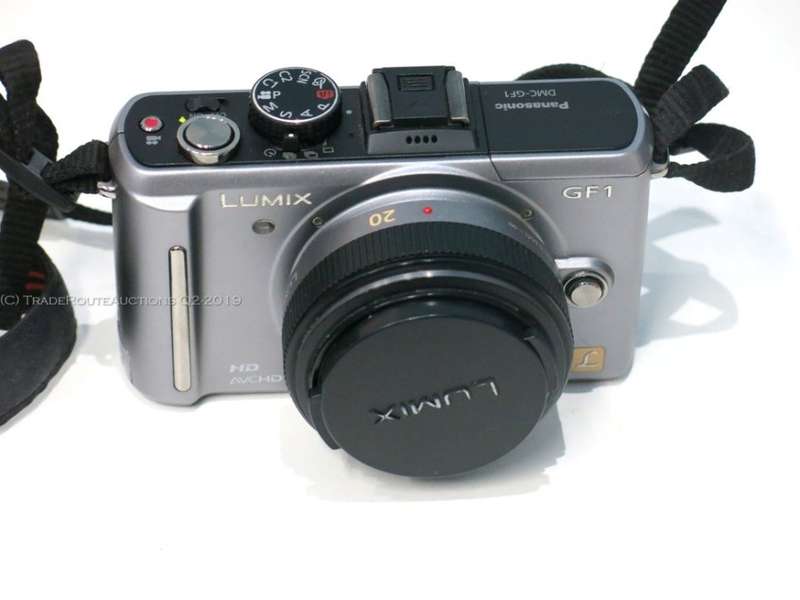 Boxed - Panasonic DMC-GF1 Digital Camera with LUMIX G 20mm Lens Kit