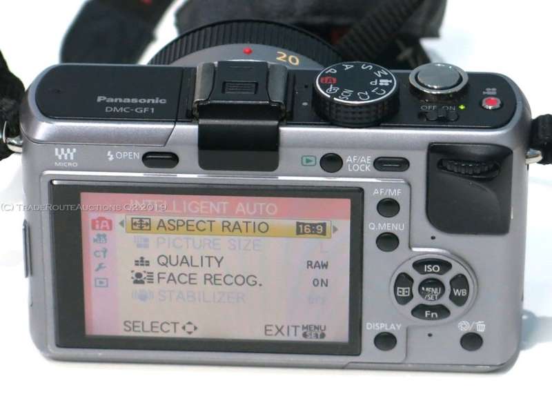 Boxed - Panasonic DMC-GF1 Digital Camera with LUMIX G 20mm Lens Kit