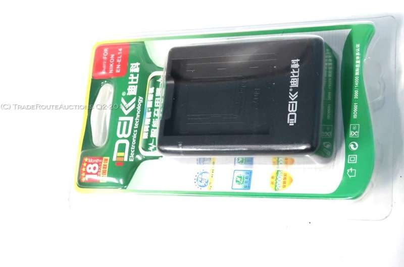 Replacement Charger for EN-EL14 - D3100, D3200, D3300, D3400 D5100, D5200, D5300 etc