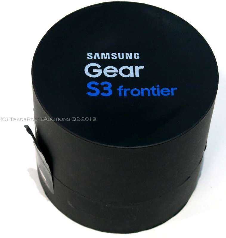 Samsung Gear S3 Frontier [ Space Grey ] Smartwatch Fitness Tracker Watch SM-R760 |