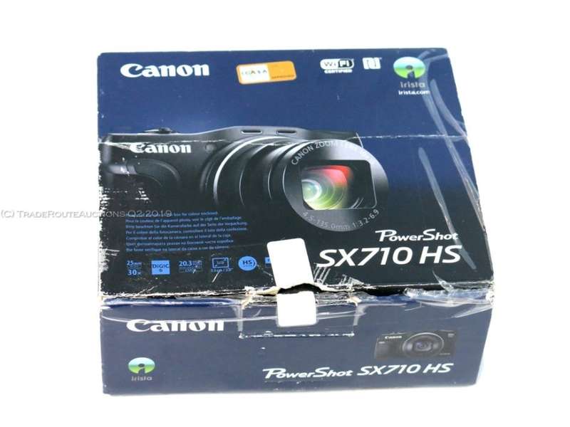 Boxed - Canon SX710 Ultra Zoom Digital Camera Black 20.3MP | WIFI | 30X OPTICAL ZOOM