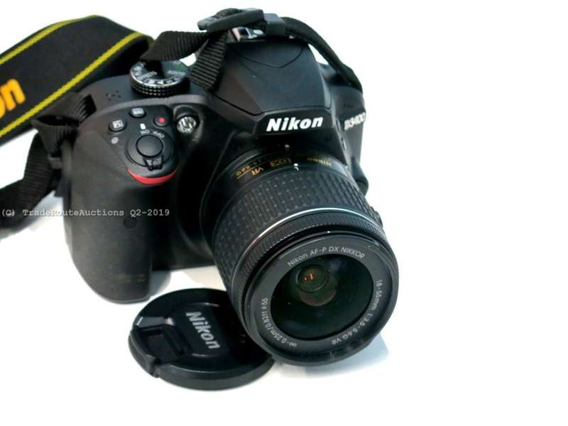New Nikon D3400 Camera & AF-P 18-55mm + AF-P DX 70-300mm F/4.5-6.3G ED VR Twin Lens KIT