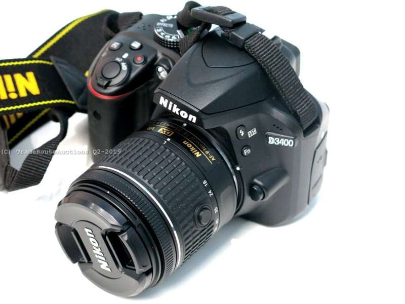 New Nikon D3400 Camera & AF-P 18-55mm + AF-P DX 70-300mm F/4.5-6.3G ED VR Twin Lens KIT