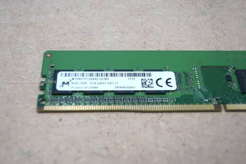 Micron 8GB DDR4 RAM PC4-19200 2400MHz Memory Module (Model : MTA8ATF1G64AZ) for Desktops