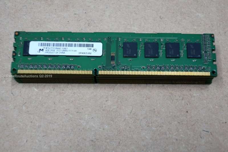 Micron 4GB DDR3 Desktop RAM Memory Module PC3-12800U (Model : MT8JTF51264AZ)