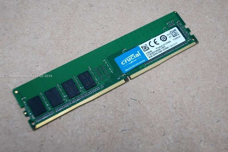 Crucial 4GB DDR4 RAM MEMORY MODULE 2400 PC4 (Model : CT4G4DFS824A)