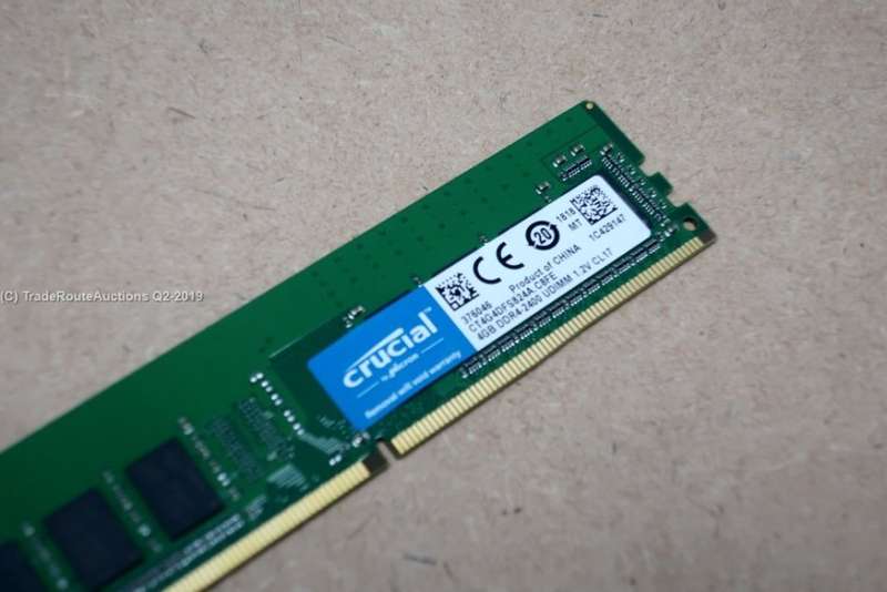 Crucial 4GB DDR4 RAM MEMORY MODULE 2400 PC4 (Model : CT4G4DFS824A)