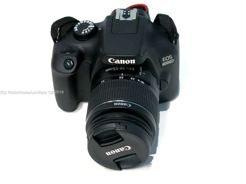 Canon 4000D DSLR Camera and EF-S 18-55 mm f/3.5-5.6 III Lens Kit