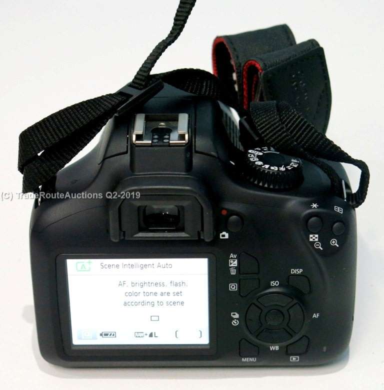 Canon 4000D DSLR Camera and EF-S 18-55 mm f/3.5-5.6 III Lens Kit