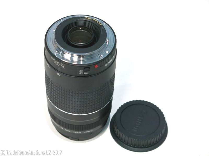 CANON EF 75-300MM 4-5.6 MARK III TELEPHOTO ZOOM LENS for 600D, 650D, 700D, 750D 1200D 1300D Etc