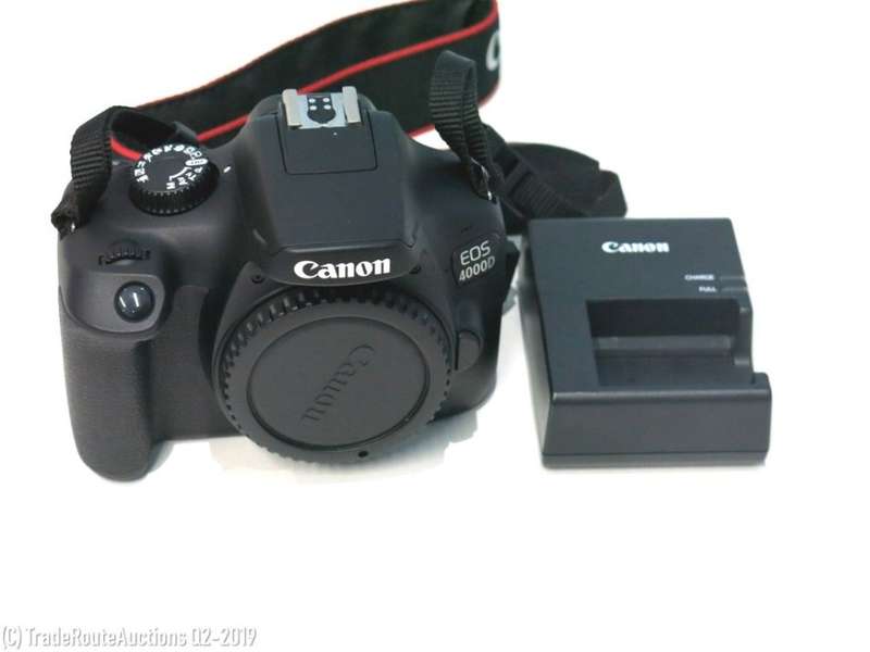 Canon 4000D DSLR Camera Body Only - 18.0 Megapixels