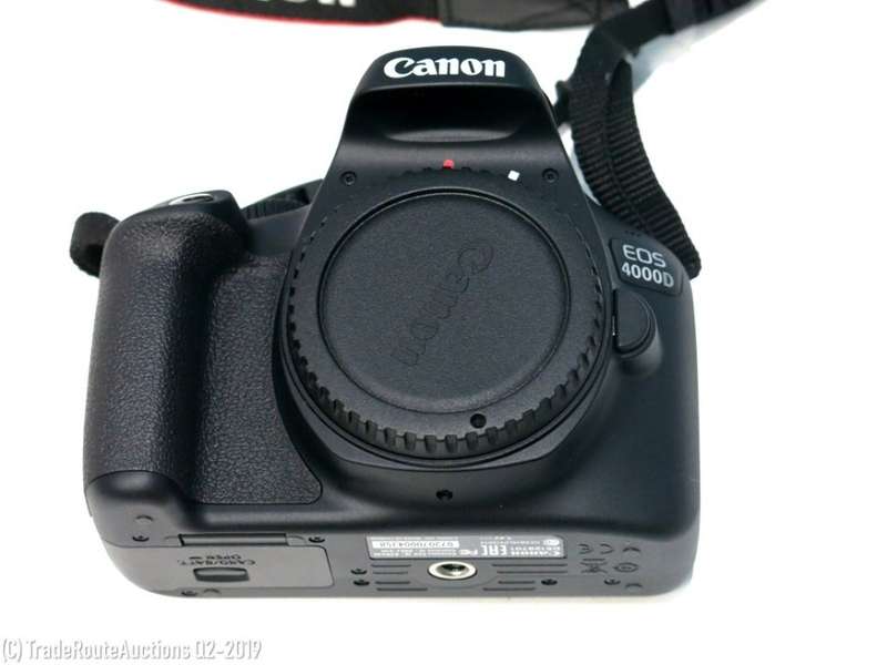 Canon 4000D DSLR Camera Body Only - 18.0 Megapixels