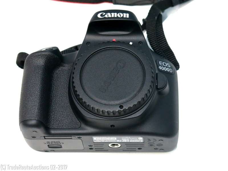 Canon 4000D DSLR Camera Body Only - 18.0 Megapixels
