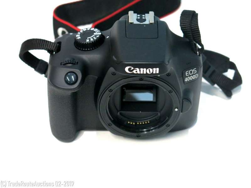 Canon 4000D DSLR Camera Body Only - 18.0 Megapixels