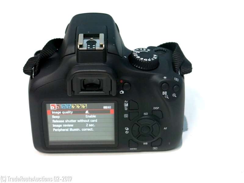 Canon 4000D DSLR Camera Body Only - 18.0 Megapixels