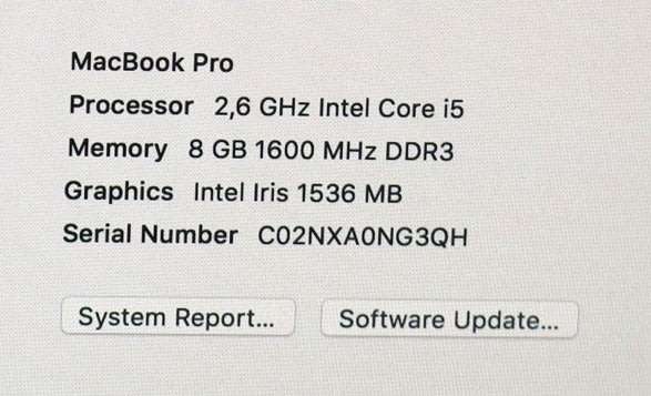 MacBook Pro 13.3-inch Mid 2014  | Core i5 2.6GHz | 8GB RAM | 128GB SSD  ** RETINA DISPLAY **