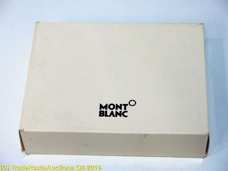 Boxed - Montblanc Meisterstück Leather Wallet, Black - 4cc 14548 *** MONT BLANC ***