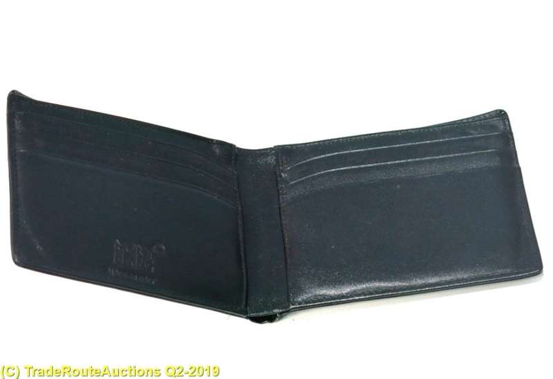 Boxed - Montblanc Meisterstück Leather Wallet, Black - 4cc 14548 *** MONT BLANC ***