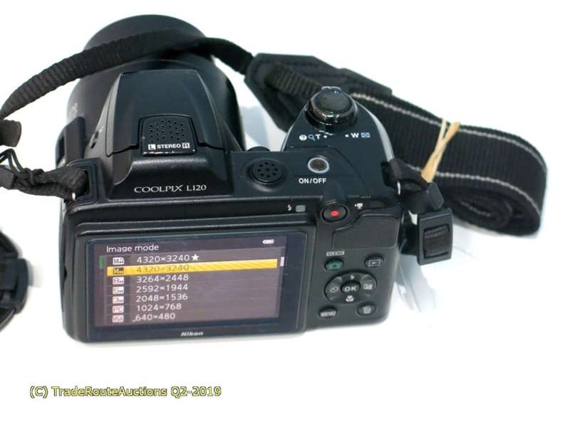 Nikon COOLPIX L120 14.1 MP Digital Camera with 21x NIKKOR Wide-Angle Optical Zoom Lens (RED)