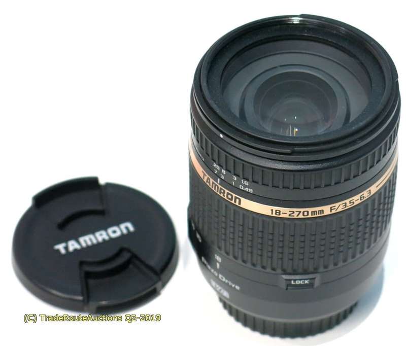 Tamron 18-270mm f/3.5-6.3 Di II VC (Vibration Correction) Macro Zoom Lens for CANON DSLR Cameras