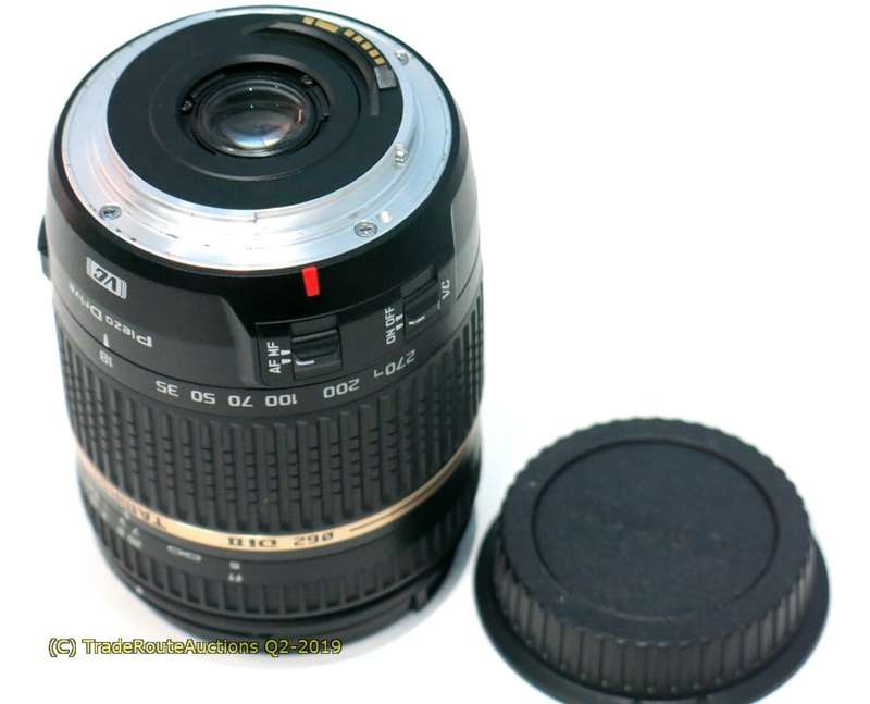 Tamron 18-270mm f/3.5-6.3 Di II VC (Vibration Correction) Macro Zoom Lens for CANON DSLR Cameras