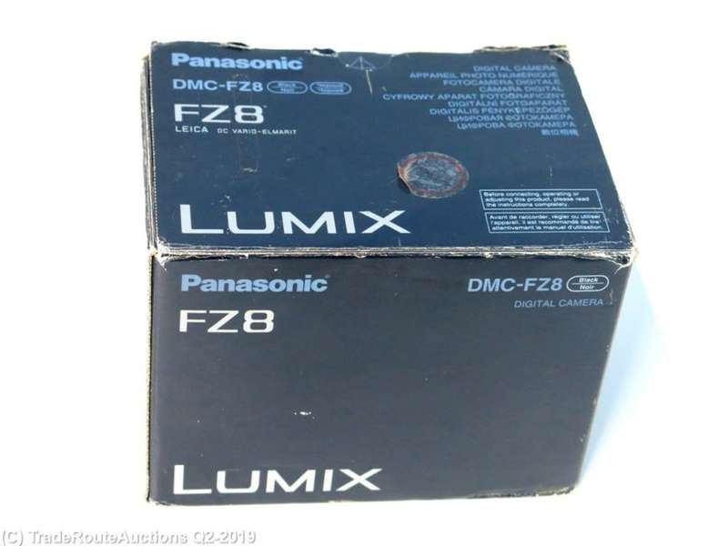 Panasonic Lumix DMC-FZ8K 7.2MP Digital Camera with (Leica) 12x Optical Image Stabilized Zoom
