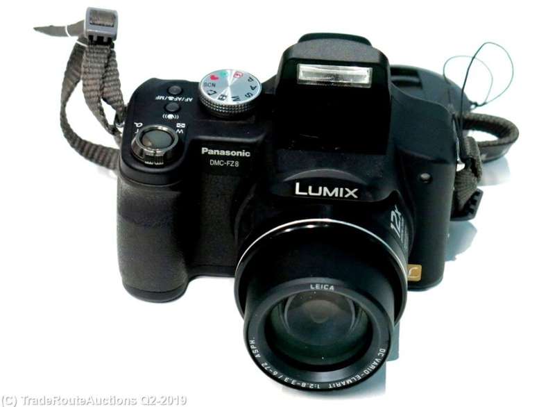 Panasonic Lumix DMC-FZ8K 7.2MP Digital Camera with (Leica) 12x Optical Image Stabilized Zoom