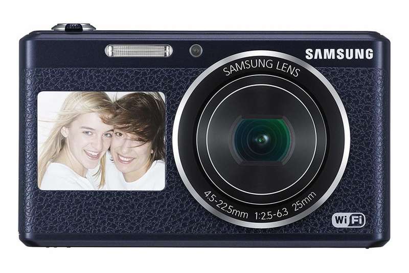 Samsung DV180F Dual LCD WiFi Digital Camera - 16MP