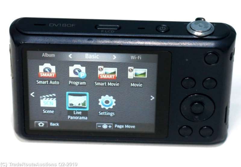 Samsung DV180F Dual LCD WiFi Digital Camera - 16MP