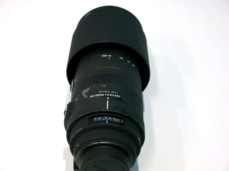 SIGMA 150-500mm F5-6.3 APO DG OS (OPTICAL STABILIZER) ZOOM Lens for CANON DSLR Cameras