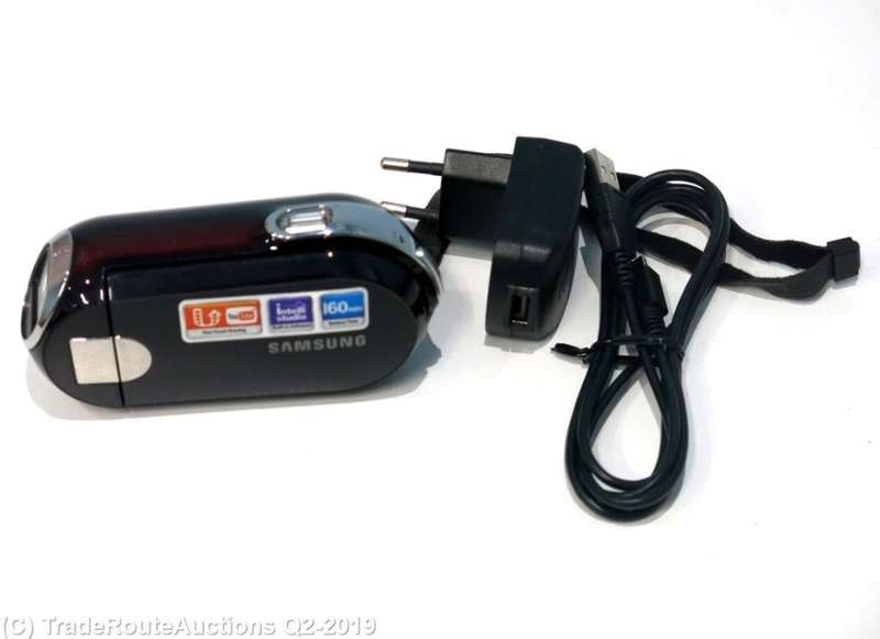 Samsung SMX-C10 Touch of Color Camcorder with 10x Optical Zoom (Red)