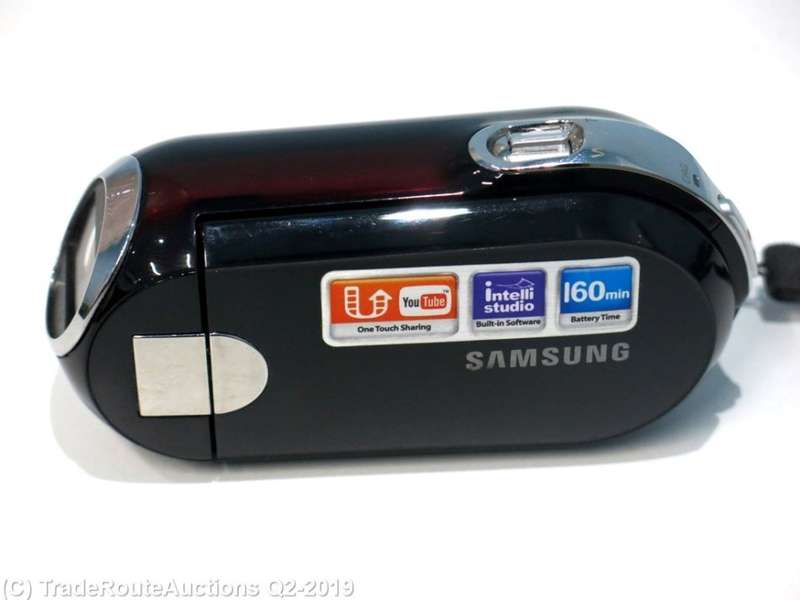 Samsung SMX-C10 Touch of Color Camcorder with 10x Optical Zoom (Red)