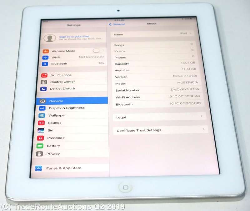 IPAD 4 | 16GB | WiFi | MD513HC/A | WHITE | GENUINE APPLE  ** RETINA DISPLAY **