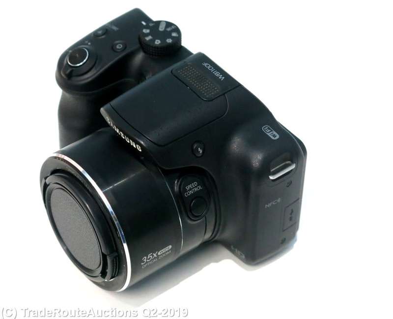 Samsung WB1100F 16.2MP CCD Smart WiFi & NFC Digital Camera with 35x Optical Zoom, 3.0" LCD