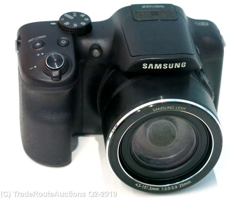 Samsung WB1100F 16.2MP CCD Smart WiFi & NFC Digital Camera with 35x Optical Zoom, 3.0" LCD