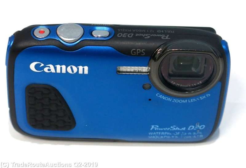 Canon PowerShot D30 Waterproof Camera (Blue)