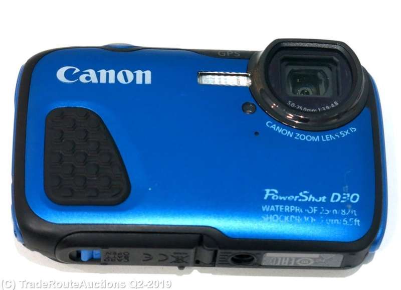 Canon PowerShot D30 Waterproof Camera (Blue)