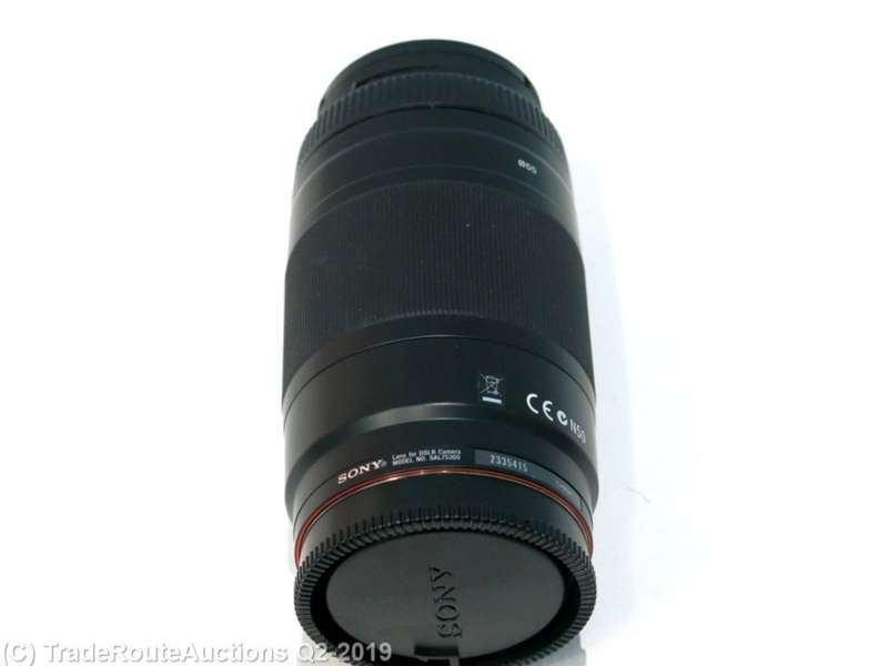 Sony 75-300mm f/4.5-5.6 Compact Super Telephoto Zoom Lens - For Sony DSLR Cameras