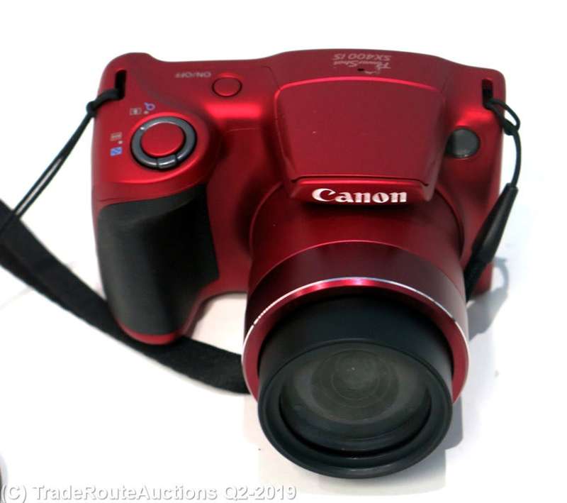 Canon Powershot SX400 IS 16MP Point and Shoot Camera (Black) with 30x Optical Zoom