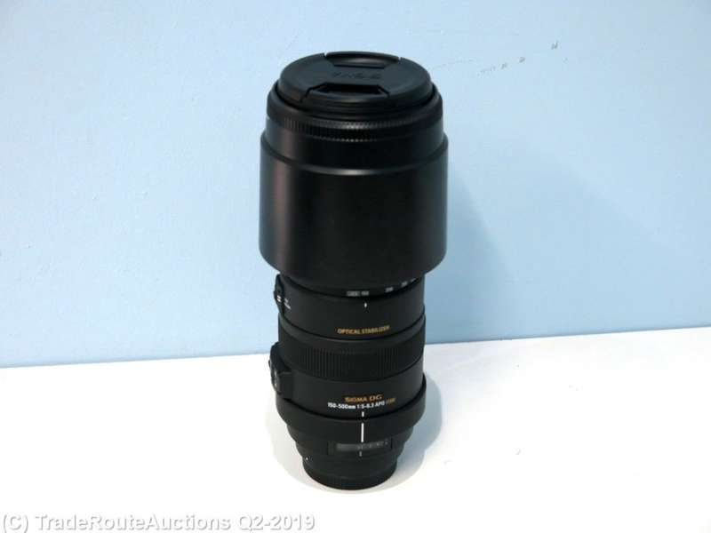SIGMA 150-500mm F5-6.3 APO DG OS (OPTICAL STABILIZER) ZOOM Lens ( CANON MOUNT )