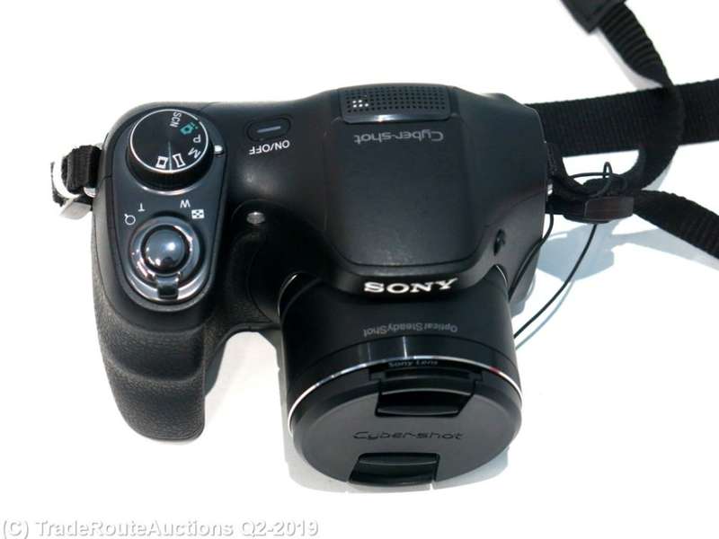 Sony Cyber-shot DSC-H100/BC 16.1MP Point and Shoot Camera (Black) with 21x Optical Zoom