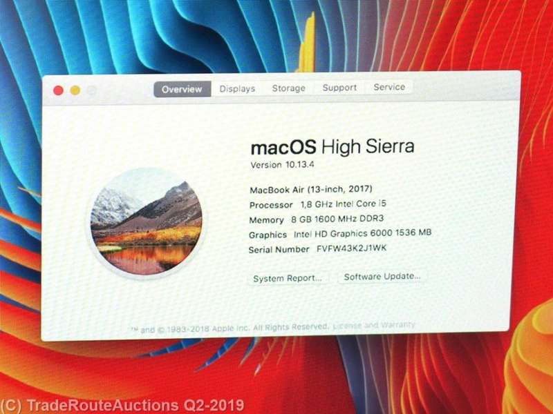 BOXED -  MacBook Air 13.3-inch | Core i5 1.8GHz | 8GB RAM | 128GB SSD MACBOOK AIR 13 INCH 2017 MODEL