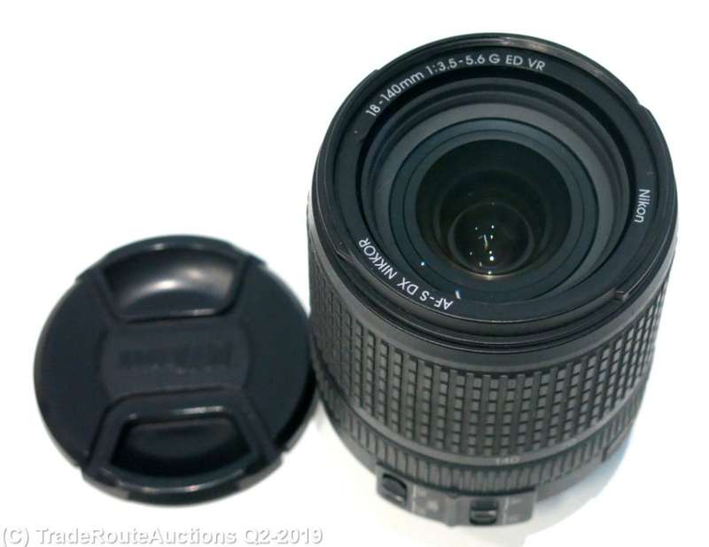 Nikon 18-140mm f/3.5-5.6G ED VR AF-S DX NIKKOR Telephoto & Wide Angle Zoom Lens for Nikon DSLRs