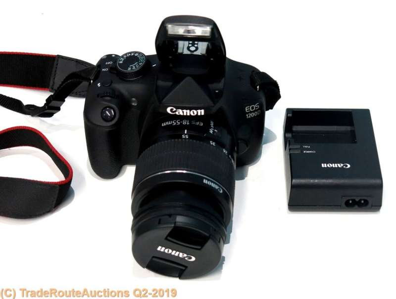 Canon EOS 1200D DSLR Camera BODY 18.1 MP HDMI with Canon 18-55mm LENS Professional KIT