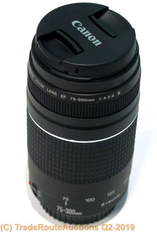 CANON EF 75-300MM 4-5.6 MARK III TELEPHOTO ZOOM LENS for 600D, 650D, 700D, 750D 1200D 1300D Etc