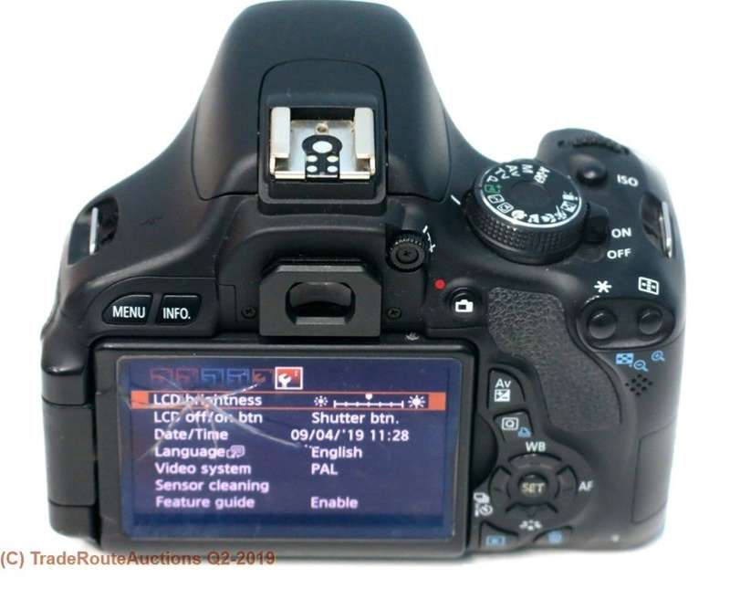 Canon EOS 600D Digital SLR CAMERA BODY ONLY [18 Megapixels] - Please Read