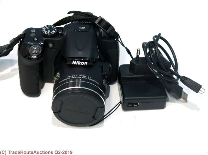 Nikon COOLPIX P600 16.1 MP Wi-Fi CMOS Digital Camera with 60x Zoom NIKKOR Lens